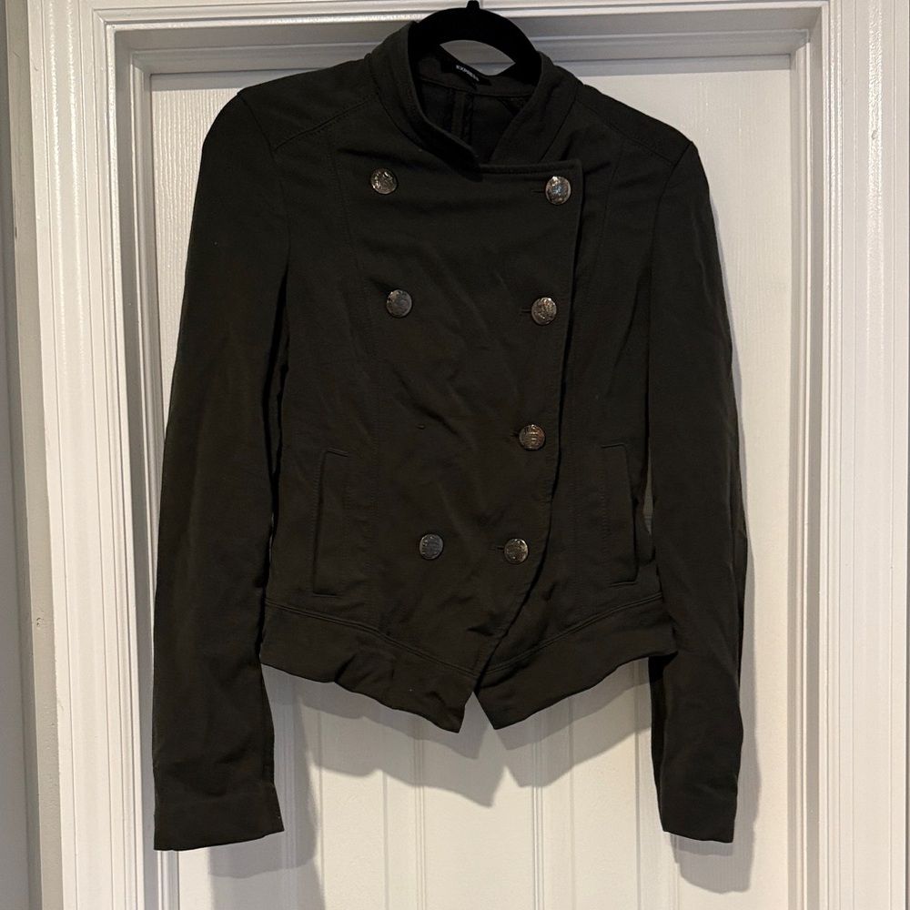 Express Women's‎ Brown Double-Breasted Jacket size 2